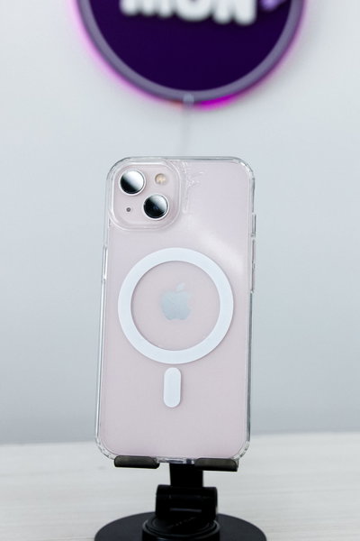 Funda MagSafe transparente reforzada 