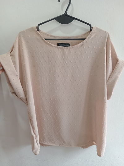 Blusa Lino Bordado