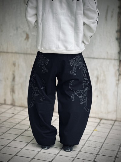 JEAN BAGGY BLACK ART