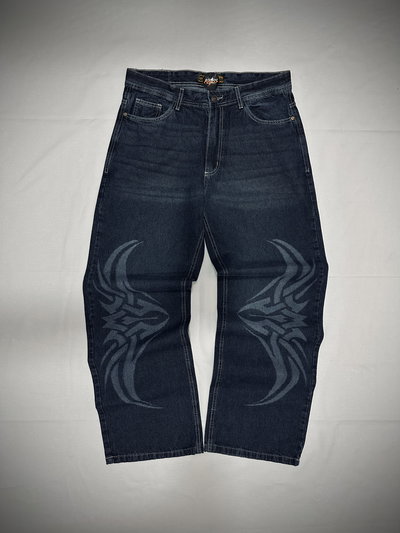 JEAN BAGGY BLUE WINGS