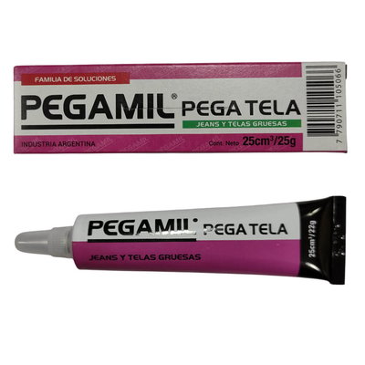 PEGAMENTO PEGAMIL PARA TELA PEGA TELA X 25 CC