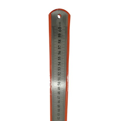 REGLA 60 CM DE ACERO INOXIDABLE