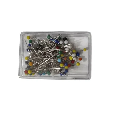 ALFILER CABEZA DE VIDRIO X 100 UNID