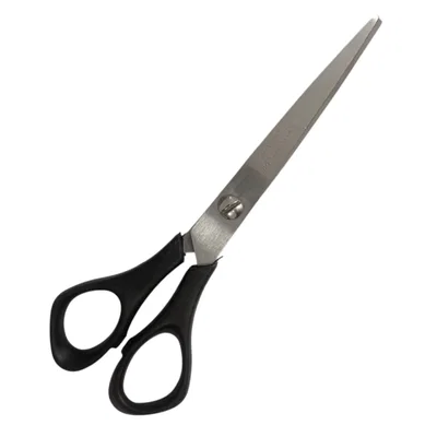 TIJERA MANGO PLASTICO DE 6 PULGADAS DE 16 CM