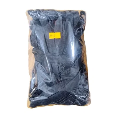 ELASTICO DE POLIESTER NEGRO 15 MM X 25 MTS