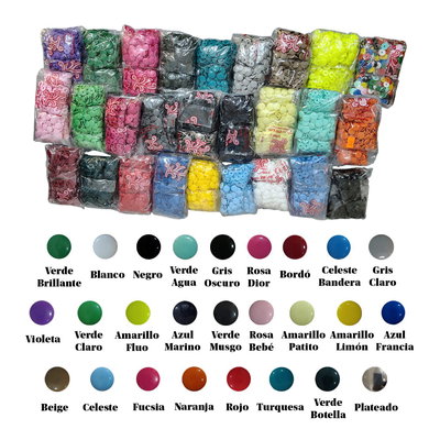 BROCHE A PRESIÓN 13/15 DE PLASTICO