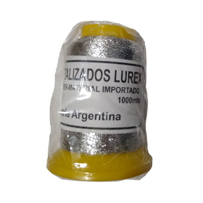 HILO LUREX PARA COSER CONO DE 1000 METROS 