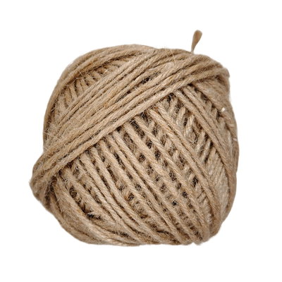 HILO DE YUTE GRUESO NATURAL 40 METROS 