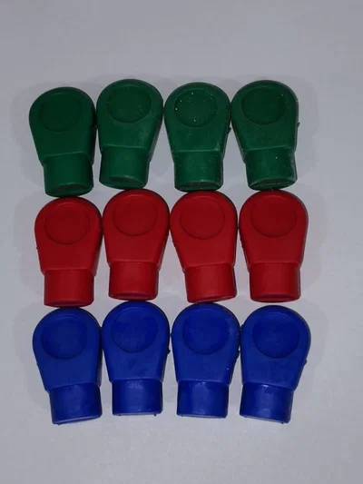 TAPA PUNTA DE GOMA X 12 UNIDADES 