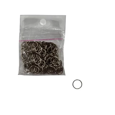 ARGOLLA PARA CORPIOÑO DE ZAMAC 6MM X 100 UNIDADES