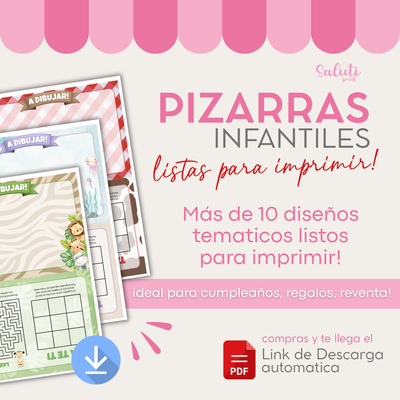 PDF digital - Pizarra infantil - Descarga Automatica