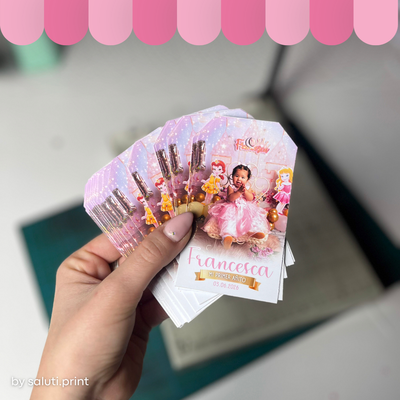 Tags con Foto + Datos (6x10cm)