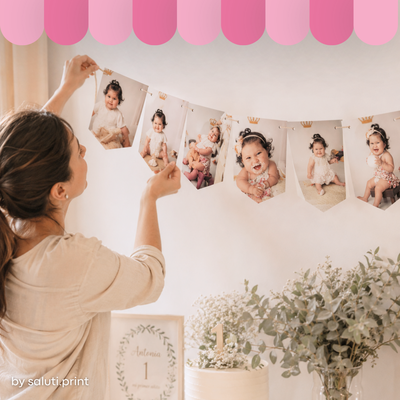 Banderin de Fotos - Plastificado