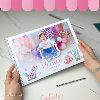 Album de Firmas + Mix Collage A4 (20x30 cm)