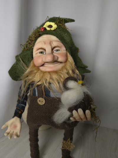 Duende pajarito (30cm)