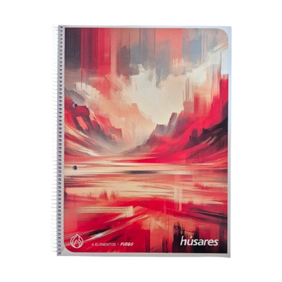 CUADERNO A4 HUSARES T/F 80HJ RAYADO