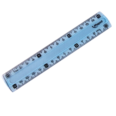 REGLA MAPED CRISTAL 15cm 146807