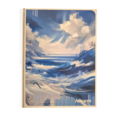 CUADERNO A4 HUSARES T/F 80HJ CUADRICULADO