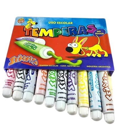 TEMPERA STA x 10 COL