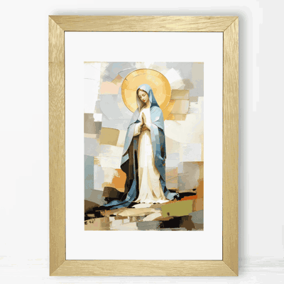 La Paz de Maria - Cuadro Cristiano