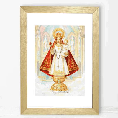 Virgen de Covadonga - Cuadro Cristiano