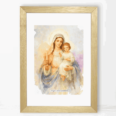 Virgen de la Candelaria - Cuadro Cristiano