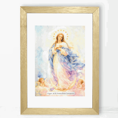 Virgen de la Inmaculada Concepción - Cuadro Cristiano