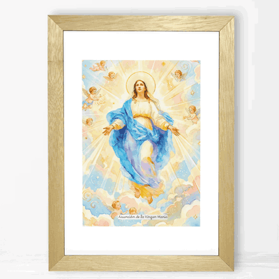 Asunción de la Virgen María - Cuadro Cristiano