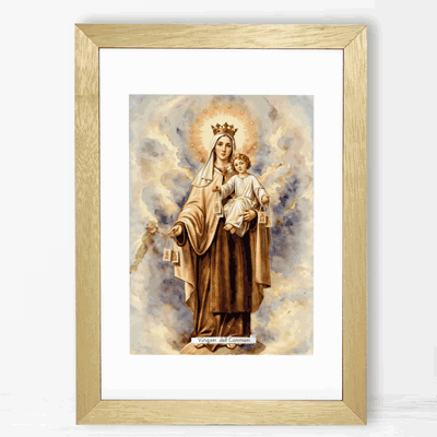 Virgen del Carmen - Cuadro Cristiano