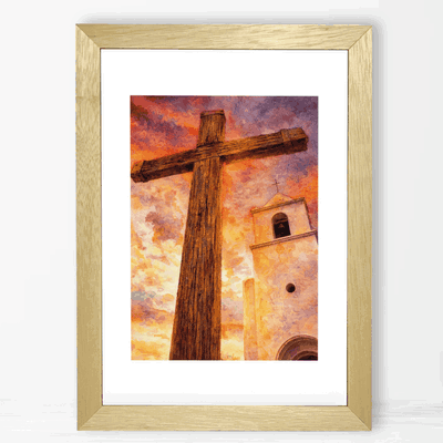 Cruz y Campanario - Arte Cristiano