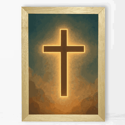 Cruz de Luz — Arte Cristiano