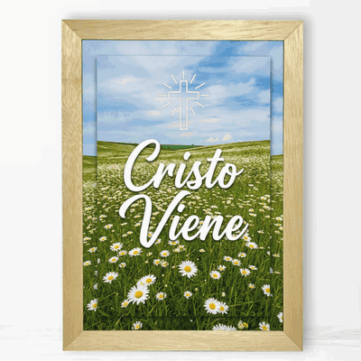 Cristo Viene - Cuadro Cristiano