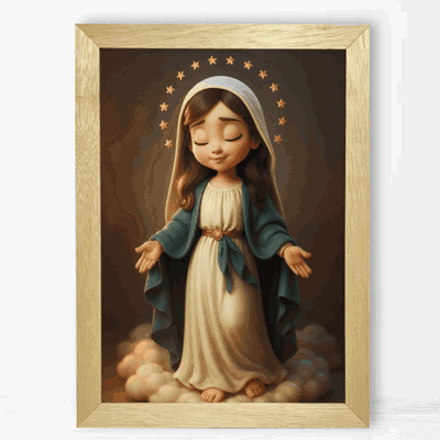 La Virgen Inmaculada - Arte Infantil