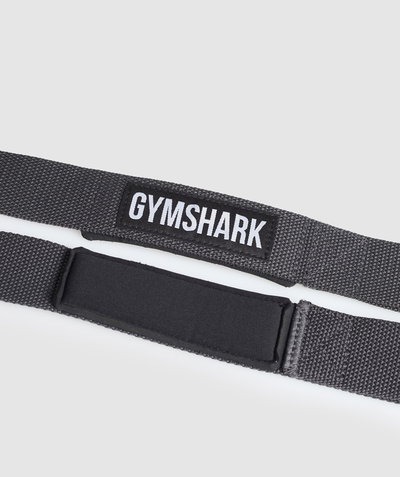 Silicone Lifting Straps Onyx Grey