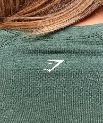 Vital Light T-Shirt Obsidian Green Marl
