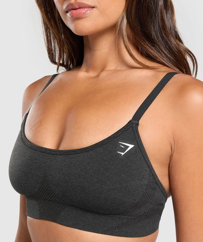 Vital Sports Bra Black Marl