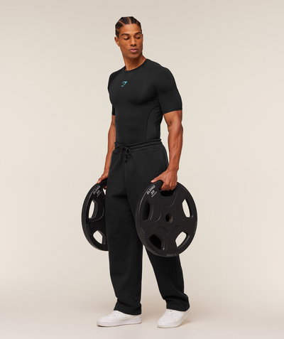 Element Baselayer T-Shirt Black/Brand Blue