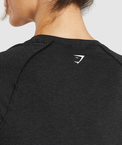 Vital Light T-Shirt Black Marl
