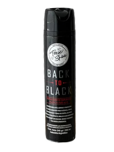 BACK TO BLACK | TOXIC SHINE