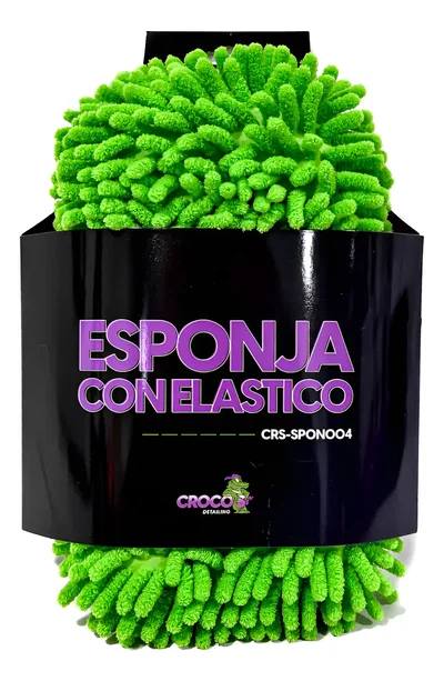 ESPONJA DE MICROFIBRA PREMIUM PARA LAVADO DE AUTOS Y MOTOS