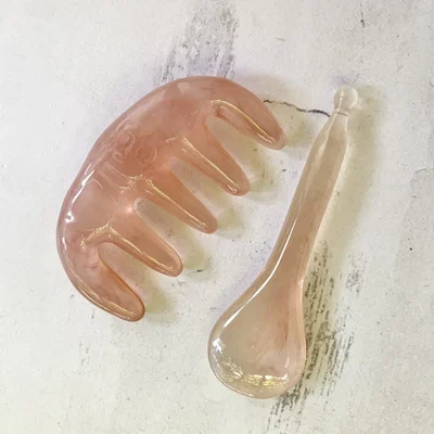Masajeador Gua sha en combo