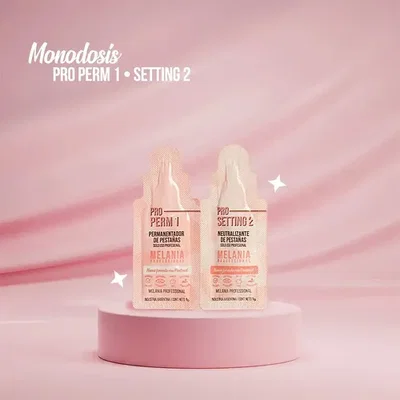 Set monodosis paso 1 y 2 Melania 