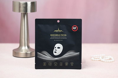 Mascarilla Facial Antiarrugas de Fibra Biológica – Paris Night