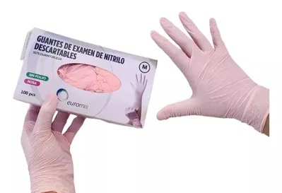 Guantes de nitrilo descartables
