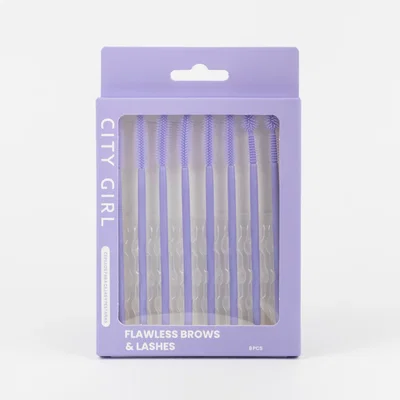 Set de cepillos de silicona para pestañas