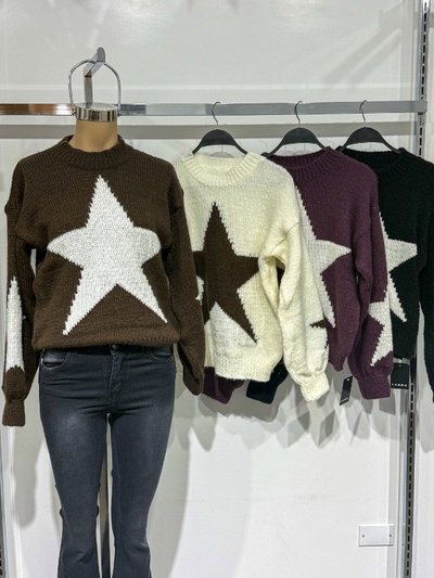 Sweater Estrella - 4 colores