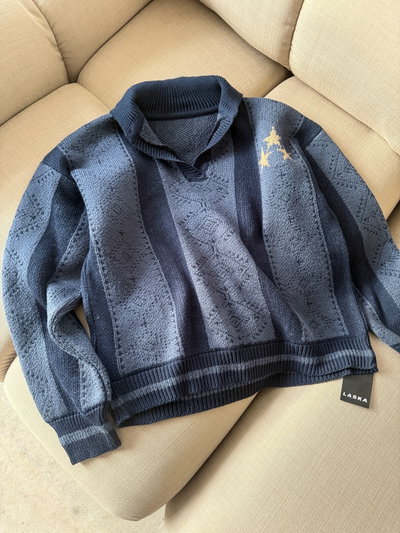Sweater Argentina Azul Oscuro