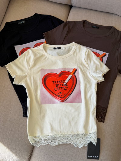 Baby tee Toxic - 3 colores 
