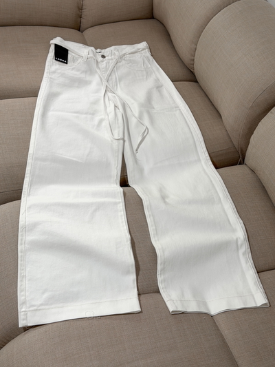 Wide Leg Off White Bali