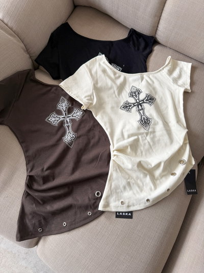 Top cruz - 3 colores